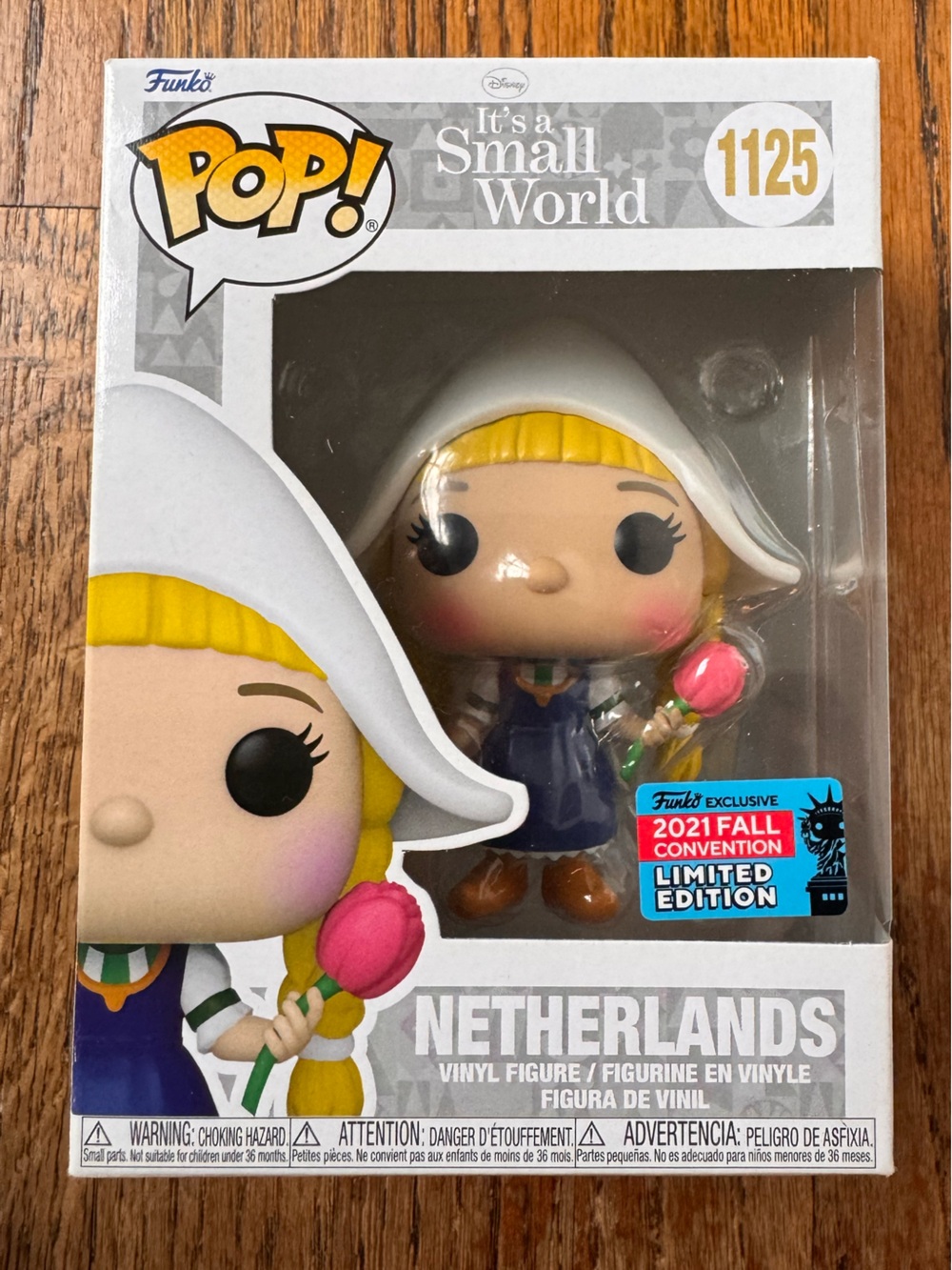 Funko Netherlands Blonde Figure with Pink Tulip